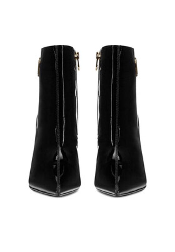 Eva Minge Botki GAJDA-959-953 Czarny. Kolor: czarny. Materiał: skóra, lakier