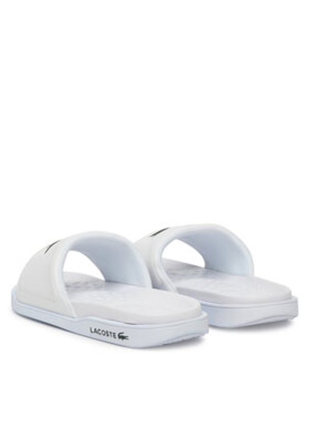 Lacoste Klapki 7-49CFA0041 Biały. Kolor: biały. Materiał: syntetyk