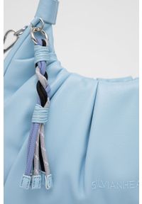 Silvian Heach torebka. Kolor: niebieski. Rodzaj torebki: na ramię #2