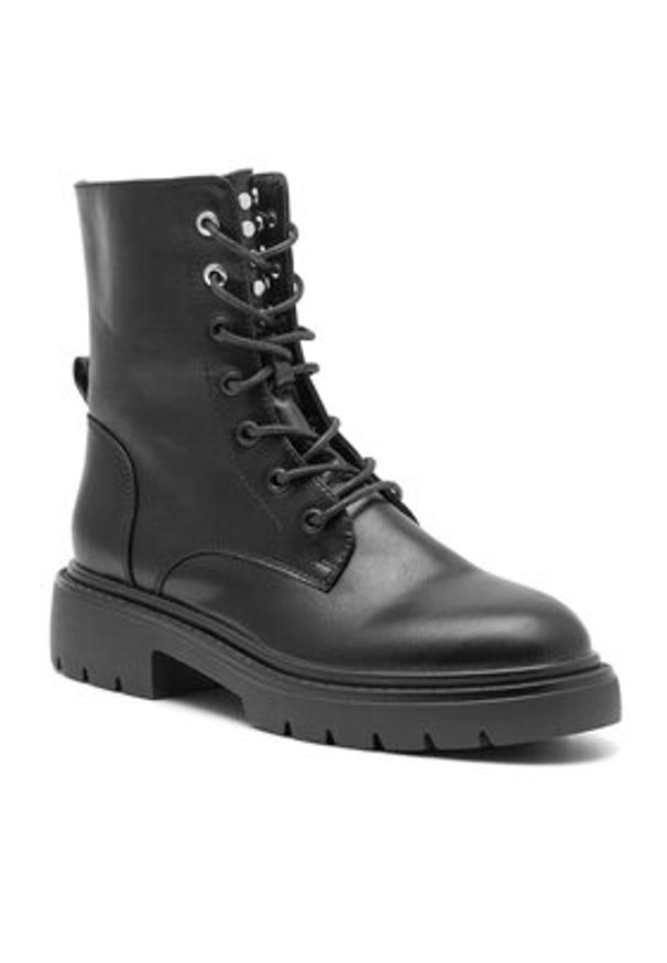 DeeZee Trzewiki AXELLE WS6199-05 Czarny. Kolor: czarny. Materiał: syntetyk