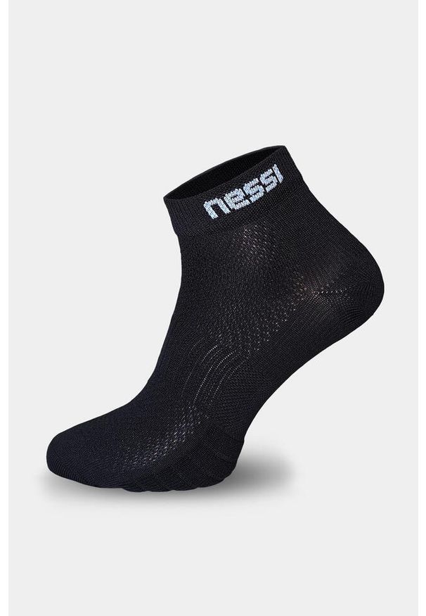NESSI SPORTSWEAR - Bezszwowe skarpety oddychające Nessi Sportswear. Kolor: czarny. Sport: bieganie