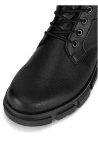 Rieker Trzewiki Y7113-00 Czarny. Kolor: czarny. Materiał: skóra, syntetyk #3