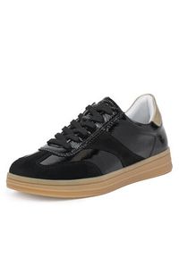 Remonte Sneakersy D2C01-03 Czarny. Kolor: czarny. Materiał: zamsz, skóra #7