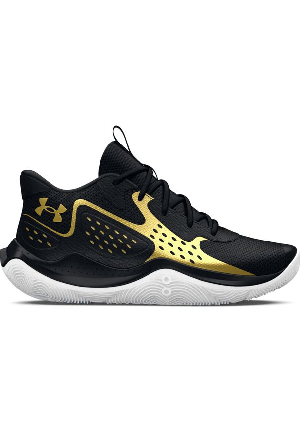 Buty do koszykówki Under Armour Jet '23. Kolor: żółty, wielokolorowy, czarny. Sport: koszykówka