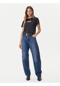 Levi's® T-Shirt Perfect A2086-0425 Czarny Straight Fit. Kolor: czarny. Materiał: bawełna #3