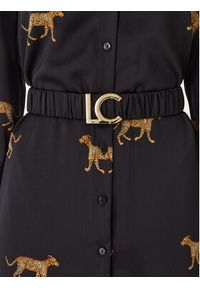 LOLA CASADEMUNT Sukienka koszulowa LS2616091 Czarny Regular Fit. Kolor: czarny. Materiał: syntetyk. Typ sukienki: koszulowe #4