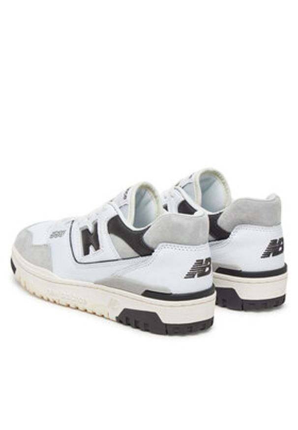New Balance Sneakersy BB550GWB M Biały. Kolor: biały. Materiał: skóra