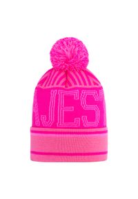 MAJESTY - Czapka ocieplana Majesty Sibi z pomponem. Kolor: wielokolorowy, szary, pomarańczowy. Sezon: zima. Styl: sportowy #1