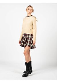 Pepe Jeans Sweter "Bonnie" | PL701906 | Bonnie | Kobieta | Piaskowy. Materiał: akryl, wełna, nylon, elastan. Długość: krótkie