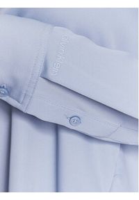 Calvin Klein Koszula Cdc K20K203498 Niebieski Relaxed Fit. Kolor: niebieski. Materiał: syntetyk #4