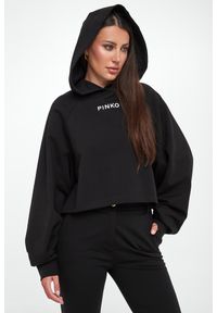 Pinko - Bluza damska z kapturem Mediocre PINKO. Typ kołnierza: kaptur