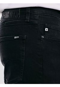 Big-Star - Jeansy męskie czarne Harper 920. Stan: podwyższony. Kolor: czarny. Styl: klasyczny #5