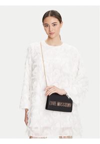 Love Moschino - LOVE MOSCHINO Torebka JC4103PP1NKD0000 Czarny. Kolor: czarny. Materiał: skórzane #1