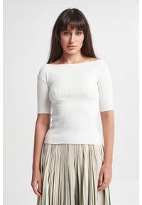 Weekend Max Mara - Sweter damski z krótkim rękawem Soraia WEEKEND MAX MARA. Długość rękawa: krótki rękaw. Długość: krótkie #2