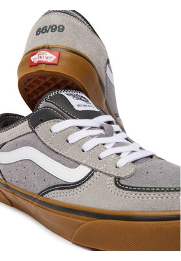 Vans Sneakersy Rowley Classic VN000SF485T1 Szary. Kolor: szary. Materiał: zamsz, skóra. Model: Vans Classic
