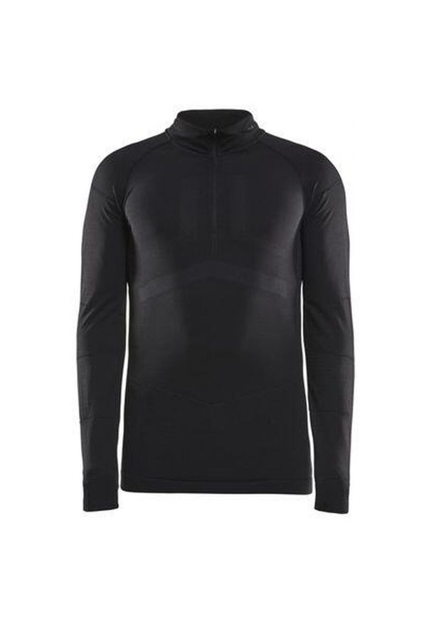 Koszulka 1/4 z długim rękawem Craft Active Intensity. Kolor: czarny. Długość rękawa: długi rękaw. Długość: długie. Sezon: zima. Sport: outdoor, bieganie