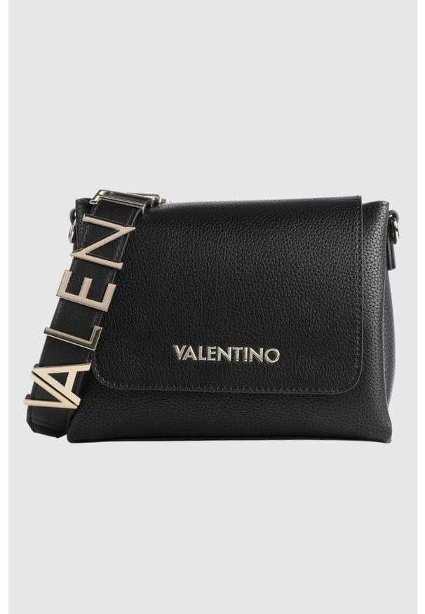 Valentino by Mario Valentino - VALENTINO Torebka czarna Alexia Satchel. Kolor: czarny