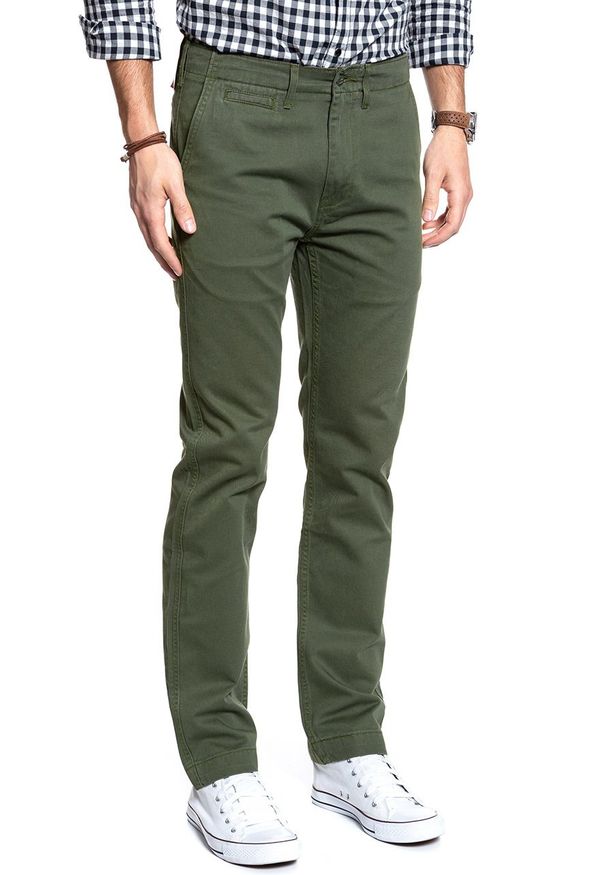 Levi's® - LEVI’S SPODNIE MĘSKIE 502 True Chino 521630002. Materiał: materiał