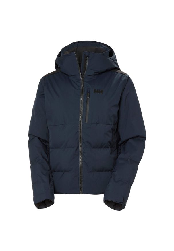 Kurtka puchowa damska Helly Hansen Jell Race. Kolor: niebieski. Materiał: puch. Sezon: zima. Sport: narciarstwo