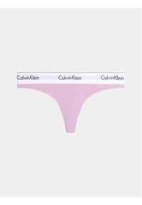 Calvin Klein Underwear Stringi 0000F3786E Różowy. Kolor: różowy. Materiał: bawełna #3