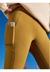 Roxy Legginsy Heart Into It Ankle ERJNP03690 Zielony Slim Fit. Kolor: zielony. Materiał: syntetyk #7