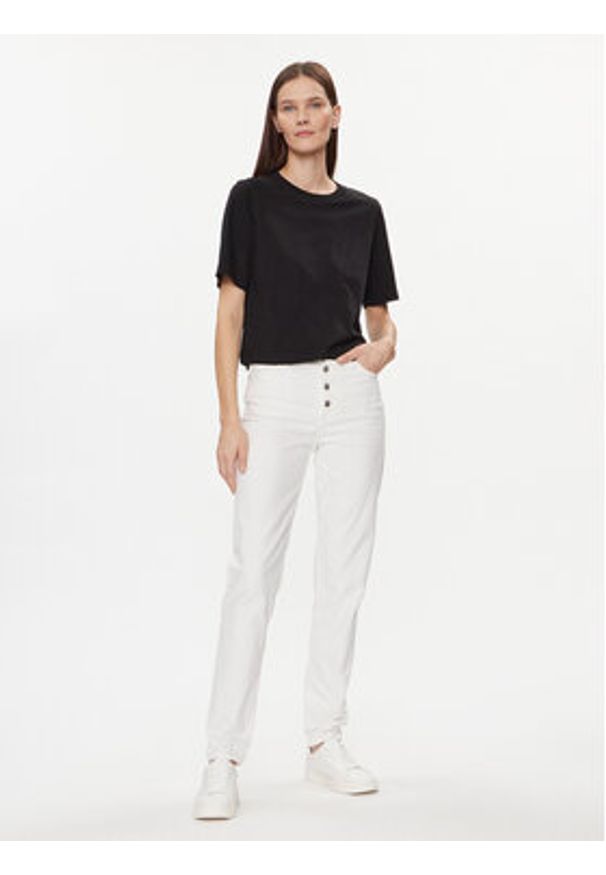 Calvin Klein Jeans Jeansy J20J222765 Biały Mom Fit. Kolor: biały