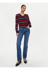 Tommy Jeans Jeansy Maddie DW0DW19271 Niebieski Straight Fit. Kolor: niebieski #5