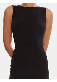 Marciano Guess Sukienka koktajlowa 5YGK30 7160A Czarny Slim Fit. Kolor: czarny. Materiał: syntetyk. Styl: wizytowy