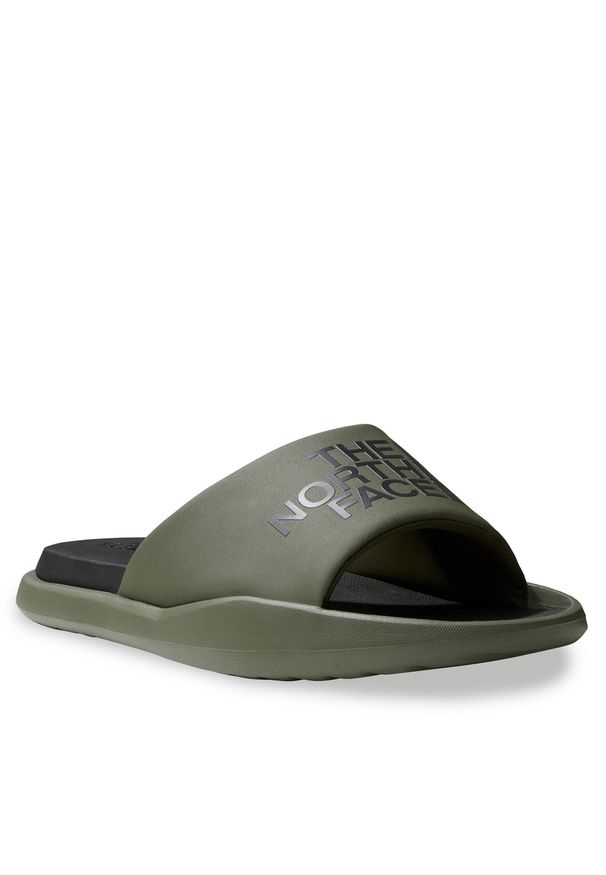 Klapki The North Face M Triarch Slide NF0A5JCABQW1 New Taupe Green/Tnf Black. Kolor: zielony
