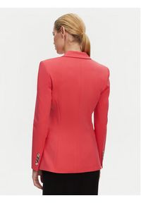 Pinko - PINKO Marynarka 104903 A1L3 Koralowy Regular Fit. Kolor: pomarańczowy. Materiał: syntetyk #2