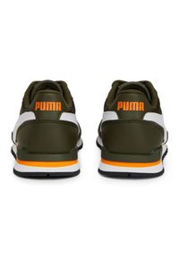 Buty Puma St Runner V3 Mesh Jr 385510 15 zielone. Okazja: na co dzień. Kolor: zielony. Materiał: mesh #6