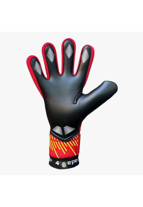 4KEEPERS - Rękawice bramkarskie dla dzieci 4keepers NEO LAVA NC junior. Sport: piłka nożna