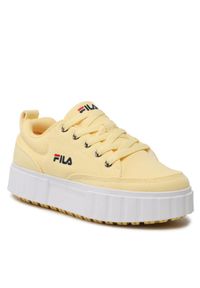 Sneakersy Fila. Kolor: żółty #1