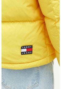 Tommy Jeans kurtka puchowa męska kolor żółty zimowa. Kolor: żółty. Materiał: puch. Sezon: zima #7