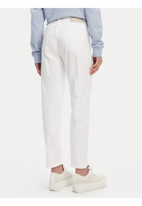 Calvin Klein Jeansy K20K208261 Biały Slim Fit. Kolor: biały