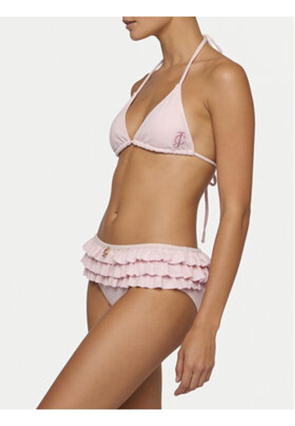 Juicy Couture Bikini Heritage JCITS126202 Różowy. Kolor: różowy. Materiał: syntetyk