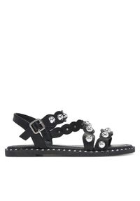 DeeZee Sandały LS5153-11 Czarny. Kolor: czarny. Materiał: materiał, syntetyk