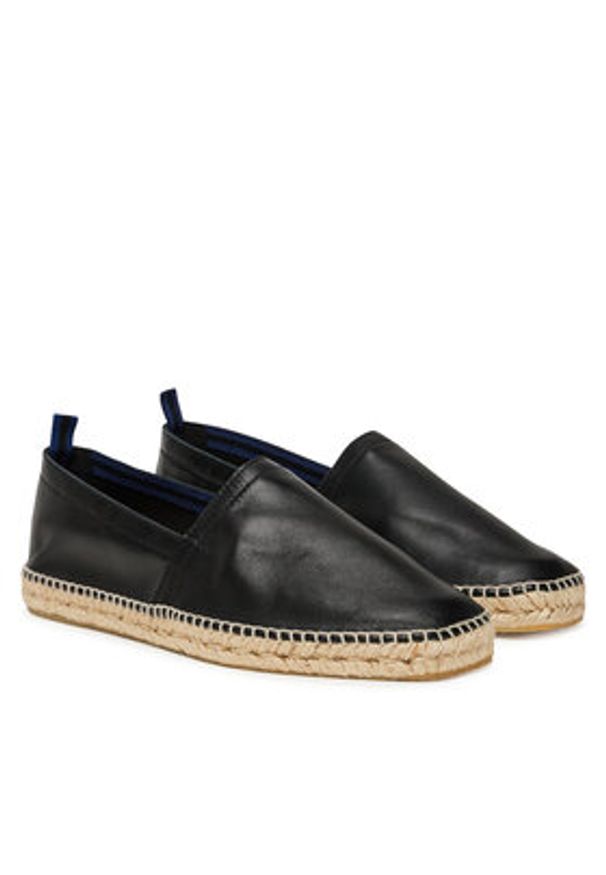 Castañer Espadryle Pablo/104 25729 Czarny. Kolor: czarny. Materiał: skóra