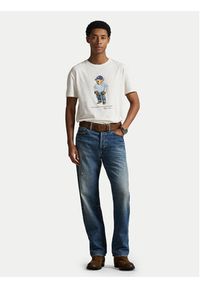 Polo Ralph Lauren T-Shirt 710B14615001 Biały Regular Fit. Typ kołnierza: polo. Kolor: biały. Materiał: bawełna #2