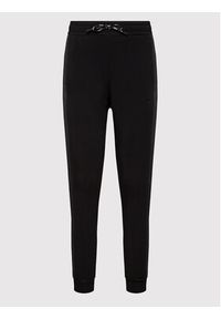 Guess Spodnie dresowe V2YB18 K7UW2 Czarny Regular Fit. Kolor: czarny. Materiał: dresówka, wiskoza #4