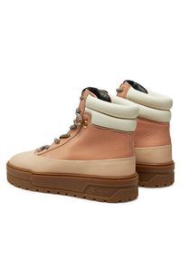 Pollini Trzewiki SA21274G0LTH461A Beżowy. Kolor: beżowy. Materiał: skóra #5