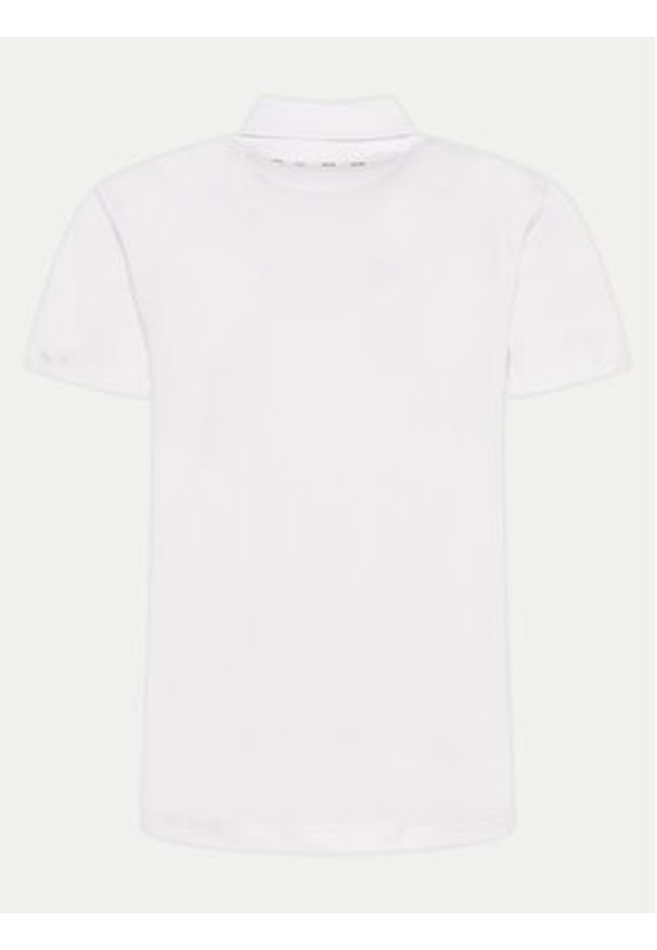 La Martina Polo YMP015 JS324 Biały Regular Fit. Typ kołnierza: polo. Kolor: biały. Materiał: bawełna