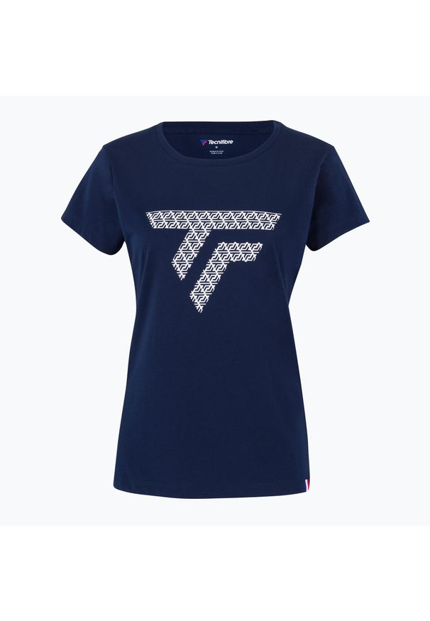 TECNIFIBRE - Koszulka damska Tecnifibre Training Tee. Kolor: niebieski. Sport: tenis