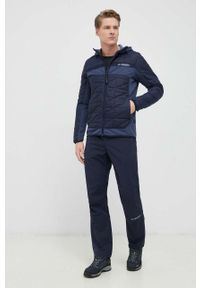 adidas TERREX kurtka sportowa Multi kolor granatowy. Kolor: niebieski. Materiał: poliester, materiał #3