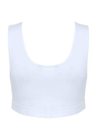 SKINNI FIT - Modny Top Damski / Damski. Kolor: biały