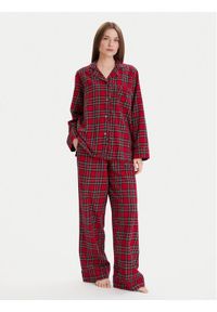 Polo Ralph Lauren Piżama 4P8043 Czerwony Relaxed Fit. Kolor: czerwony. Materiał: bawełna #1