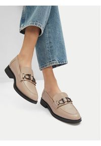 Jenny - JENNY Loafersy WFA3869-1 Beżowy. Kolor: beżowy. Materiał: materiał, syntetyk