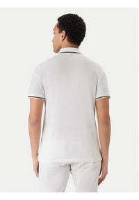 Emporio Armani Polo EM001380 AF20424 U0002 Biały Regular Fit. Typ kołnierza: polo. Kolor: biały. Materiał: bawełna #2