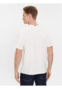 TOMMY HILFIGER - Tommy Hilfiger T-Shirt Graphic MW0MW32641 Biały Regular Fit. Kolor: biały. Materiał: bawełna #3