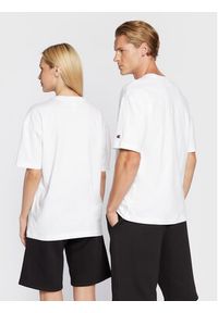 Champion T-Shirt Unisex STRANGER THINGS 217791 Biały Custom Fit. Kolor: biały. Materiał: bawełna #4